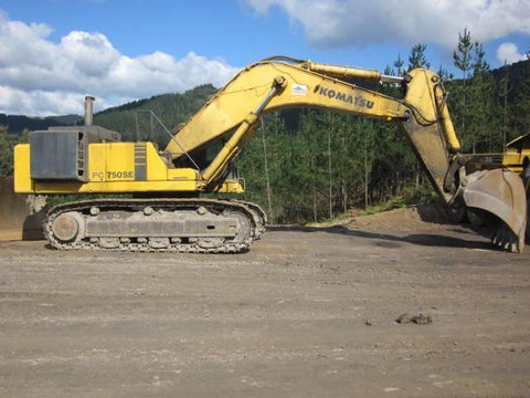 Komatsu PC750SE-6 Excavator Operation & Maintenance Manual S/N 10001-UP PDF Download - Manual labs