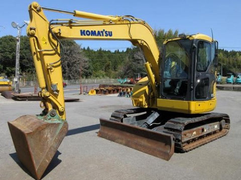 Komatsu PC78US-8 Hydraulic Excavator Service Repair Shop Manual Download PDF - Manual labs