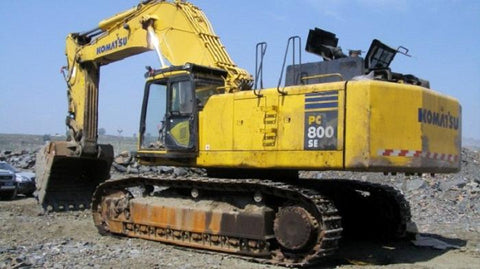 Komatsu PC800-7 Excavator Operation & Maintenance Manual S/N 40001-UP PDF Download - Manual labs
