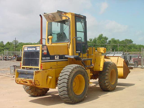 Komatsu WA120-1 Wheel Dozer Operation & Maintenance Manual S/N 10001-UP PDF Download - Manual labs