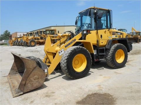 Komatsu WA150-6 Wheel Loader Shop Service Repair Manual S/N 80001-UP PDF Download - Manual labs
