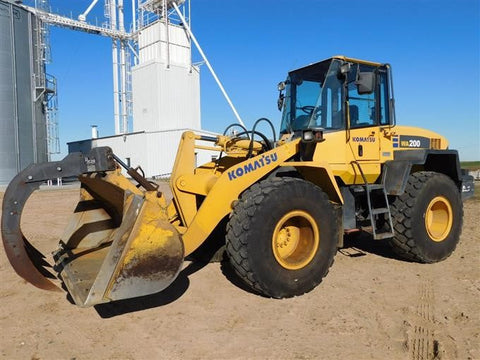 Komatsu WA200-5L Wheel Dozer Operation & Maintenance Manual S/N A82001-UP PDF Download - Manual labs