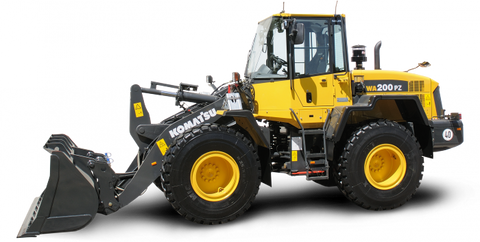 Komatsu WA200PZ-6 Wheel Dozer Operation & Maintenance Manual S/N 70001-70882 PDF Download - Manual labs