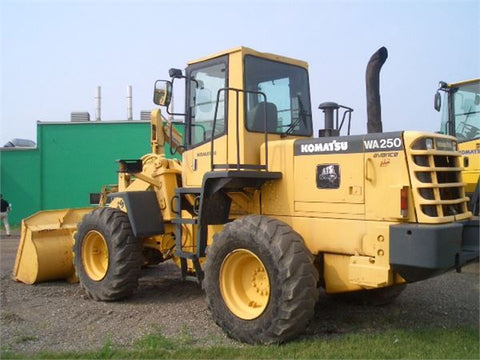 Komatsu WA250-3 Wheel Dozer Operation & Maintenance Manual S/N 5 PDF Download - Manual labs