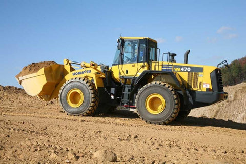 Komatsu WA470-6 Wheel Loader Shop Service Repair Manual S/N 90216-UP PDF Download - Manual labs