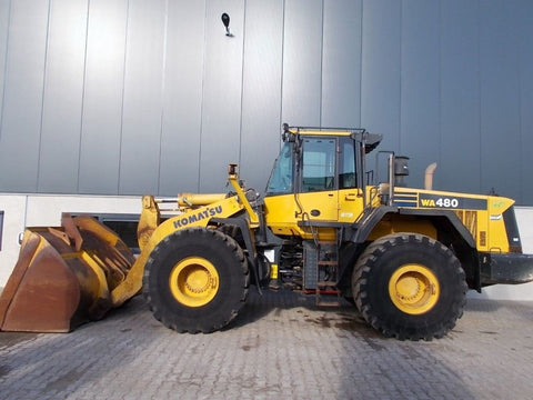 Komatsu WA480-6 Wheel Loader Shop Service Repair Manual S/N 90216-UP PDF Download - Manual labs