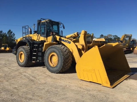 Komatsu WA500-7 Wheel Loader Shop Service Repair Manual S/N 10001-UP PDF Download - Manual labs