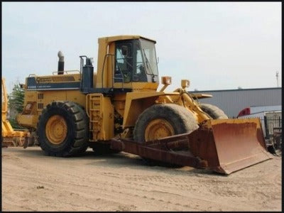 Komatsu WD600-6 Wheel Dozer Operation & Maintenance Manual S/N 55001-UP PDF Download - Manual labs