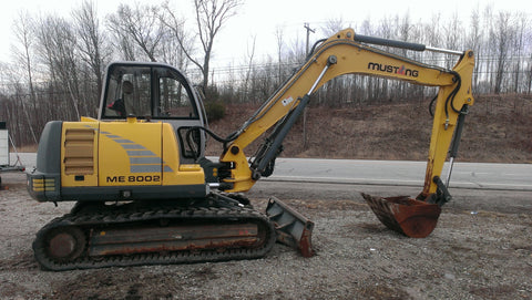 ME8002 - Mustang Compact Excavator Service Repair Manual PDF Download - Manual labs