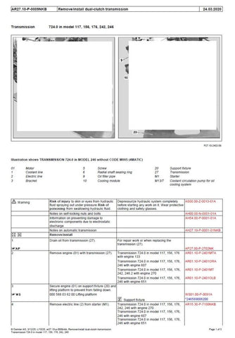 Unlock the full potential of your Mercedes-Benz C117 (W117) CLA Class with our comprehensive Service Manual, covering models up to 2020. This easy-to-navigate PDF file is packed with essential information, including detailed maintenance procedures, troubleshooting tips, and specifications to keep your vehicle running smoothly. Whether you're a DIY enthusiast or a professional mechanic, this manual is your go-to resource for ensuring optimal performance and longevity of your CLA Class. Don't miss out on the 