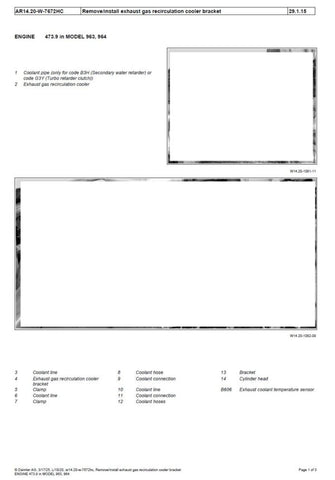 Unlock the full potential of your Mercedes-Benz with the OM473.9 Engine Service Manual, covering all models up to 2020. This comprehensive PDF file is an essential resource for both professionals and enthusiasts, providing detailed insights into maintenance, troubleshooting, and repair procedures. With clear diagrams and step-by-step instructions, you can ensure your engine operates at peak performance, prolonging its lifespan and enhancing your driving experience. Invest in this invaluable manual today and