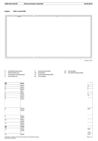 Unlock the full potential of your Mercedes-Benz Sprinter W909 with our comprehensive service manual, covering models up to 2020. This easy-to-navigate PDF file is packed with essential information, including detailed maintenance procedures, troubleshooting tips, and specifications to keep your vehicle running smoothly. Whether you're a professional mechanic or a dedicated DIY enthusiast, this manual is your go-to resource for ensuring optimal performance and longevity of your Sprinter. Don't miss out on the