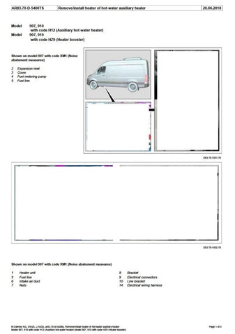 Unlock the full potential of your Mercedes-Benz Sprinter W910 with our comprehensive service manual, covering models up to 2020. This easy-to-navigate PDF file is packed with essential information, including detailed maintenance procedures, troubleshooting tips, and specifications to keep your vehicle running smoothly. Whether you're a professional mechanic or a dedicated DIY enthusiast, this manual is your go-to resource for ensuring optimal performance and longevity of your Sprinter. Don't miss out on the