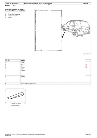 Unlock the full potential of your Mercedes-Benz W164 with our comprehensive service manual, covering models up to 2020 in a convenient PDF format. This essential guide provides detailed instructions, diagrams, and troubleshooting tips to help you maintain and repair your vehicle with confidence. Whether you're a seasoned mechanic or a DIY enthusiast, this manual ensures you have the knowledge and resources needed to keep your Mercedes running smoothly and efficiently. Don't miss out on the opportunity to en