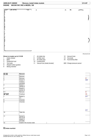 Unlock the full potential of your Mercedes-Benz W168 with our comprehensive Service Manual PDF file. This essential guide provides detailed instructions, diagrams, and troubleshooting tips to help you maintain and repair your vehicle with confidence. Whether you're a seasoned mechanic or a DIY enthusiast, this manual ensures you have all the information you need at your fingertips, making it easier than ever to keep your car running smoothly and efficiently. Don't miss out on the opportunity to enhance your