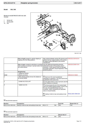 Unlock the full potential of your Mercedes 311 CDI, 314 CDI, 315 CDI, 316 CDI, and 319 CDI with the comprehensive service manual for the 651.958 engine (WDB906155). This PDF file is an essential resource for both DIY enthusiasts and professional mechanics, providing detailed instructions, diagrams, and troubleshooting tips to ensure your vehicle runs smoothly. With easy navigation and clear information, you can confidently tackle maintenance and repairs, saving time and money while keeping your Mercedes in 
