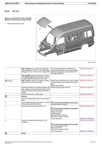  Unlock the full potential of your MERCEDES 411 CDI, 414 CDI, 418 CDI, and 910 model with the OM651.950 Service Manual, available in a convenient PDF format. This comprehensive guide provides detailed insights into maintenance, troubleshooting, and repair procedures, ensuring your vehicle operates at peak performance. With easy navigation and clear instructions, this manual is an essential tool for both DIY enthusiasts and professional mechanics. Invest in your vehicle's longevity and efficiency today!