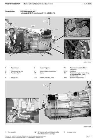  Unlock the full potential of your Mercedes 715 with our comprehensive Transmission Service Manual, covering models up to 2020. This easy-to-navigate PDF file is packed with essential information, including detailed diagrams, troubleshooting tips, and maintenance procedures, ensuring you have everything you need to keep your vehicle running smoothly. Whether you're a seasoned mechanic or a DIY enthusiast, this manual is an invaluable resource that empowers you to perform transmission services with confidenc