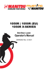 MUSTANG 1050R (50950262) OPERATOR'S MANUAL - PDF FILE