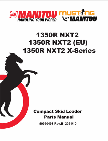 MUSTANG 1350R NXT2 (50950498) PARTS MANUAL - PDF FILE