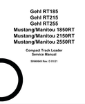 MUSTANG 1850RT, 2150RT (50940649) SERVICE MANUAL - PDF FILE