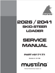 MUSTANG 2026, 2041 (917171) SERVICE MANUAL - PDF FILE