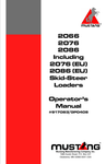 MUSTANG 2066, 2076, 2086 (917083) OPERATOR'S MANUAL - PDF FILE