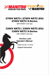MUSTANG 2700V NXT2, 3300V NXT2 (50950152) OPERATOR'S MANUAL - PDF FILE