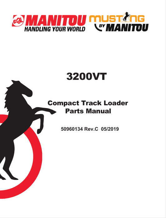 MUSTANG 3200VT (50960134) PARTS MANUAL - PDF FILE