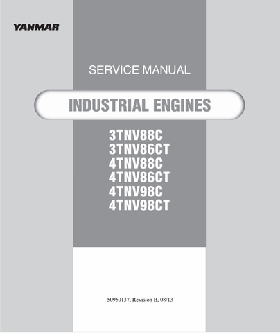 MUSTANG 3TNV88C, 3TNV86CT (50950137) SERVICE MANUAL - PDF FILE