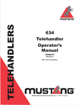 MUSTANG 634 TELEHANDLER (908475) OPERATOR'S MANUAL - PDF FILE