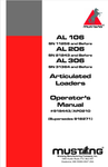 MUSTANG AL 106, AL 206, AL 306 (918443A) OPERATOR'S MANUAL - PDF FILE