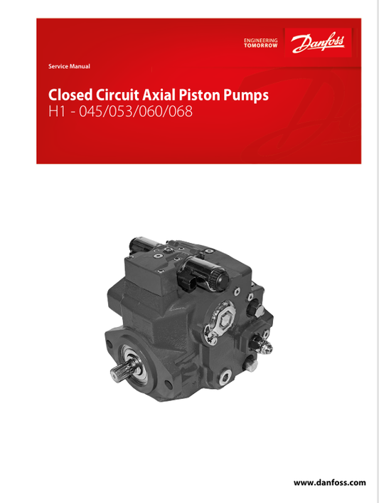 MUSTANG DANFOSS H1 - 045,053,060 (520L0958) SERVICE MANUAL - PDF FILE