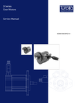 MUSTANG D SERIES (50950189) SERVICE MANUAL - PDF FILE