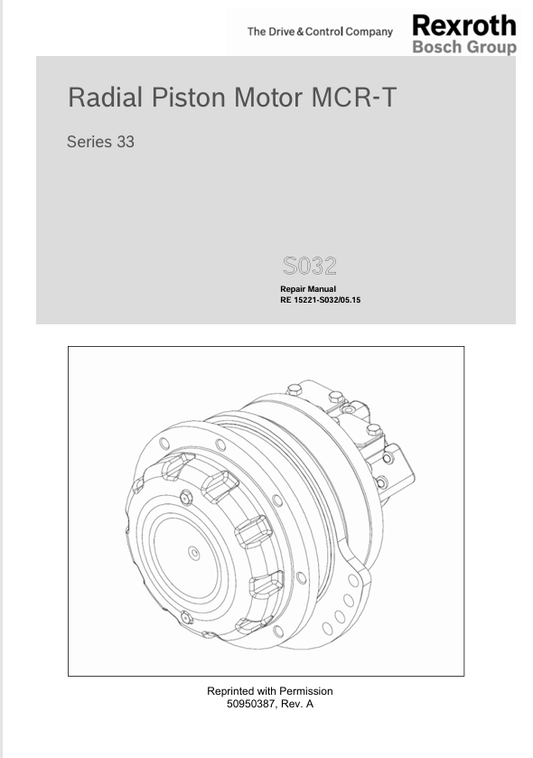 MUSTANG SERIES 33 (50950387) REPAIR MANUAL - PDF FILE