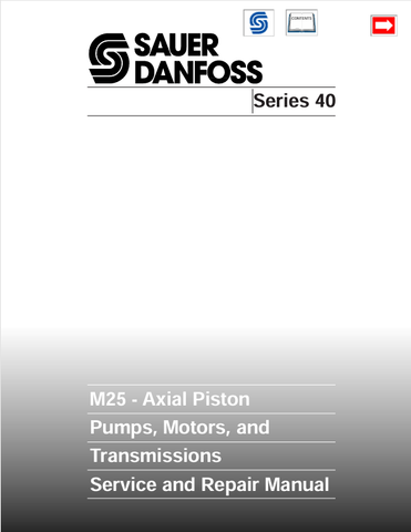 MUSTANG SERIES 40 (9151825) SERVICE AND REPAIR MANUAL - PDF FILE