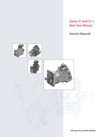 MUSTANG SERIES 51, 51-1 (918359) SERVICE MANUAL - PDF FILE