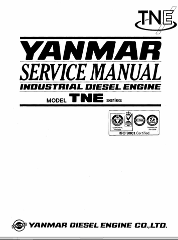 MUSTANG YANMAR TNE (915185) SERVICE MANUAL - PDF FILE