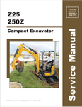 MUSTANG Z25 COMPACT EXCAVATOR (50940346A) SERVICE MANUAL - PDF FILE