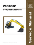 MUSTANG Z80, 800Z (50940113A) SERVICE MANUAL - PDF FILE