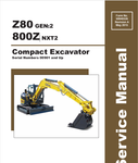 MUSTANG Z80, 800Z (50940326A) SERVICE MANUAL - PDF FILE
