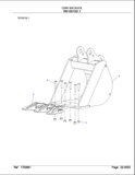 Massey Ferguson CB65 Backhoe Parts Catalogue Manual 