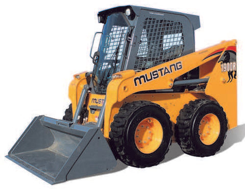 Mustang 1900R, 2200R, 2600R(R190-R220-R260) Skid Steer Loader Service Repair Manual 50950134 Instant Download - Manual labs