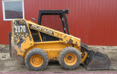 Mustang Skid Steer Loader 2070 Parts Catalog Manual (000-23978B) PDF Download - Manual labs