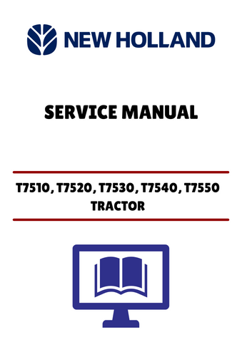 This comprehensive service manual for the New Holland T7510, T7520, T7530, T7540, and T7550 tractors is an essential resource for any owner or technician. Available in a convenient PDF format, it provides detailed information on maintenance, troubleshooting, and repair procedures, ensuring your tractor operates at peak performance.