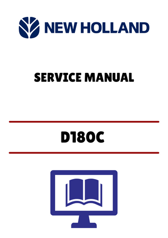 NEW HOLLAND D180C TIER2 CRAWLER DOZER (48048573) SERVICE MANUAL - PDF FILE