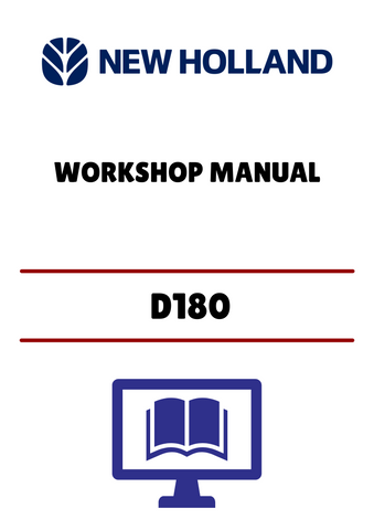NEW HOLLAND D180 TIER 3 CRAWLER DOZER (47907876) WORKSHOP MANUAL - PDF FILE