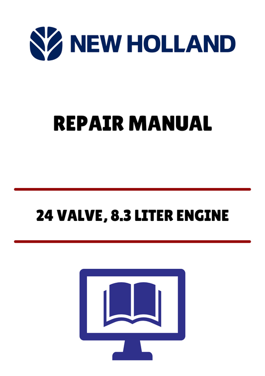 Unlock the full potential of your New Holland 24 Valve, 8.3 Liter Engine with our comprehensive Repair Manual (87025679). This PDF file is designed to provide you with detailed insights and step-by-step instructions, ensuring you can tackle any fuel system repairs with confidence.