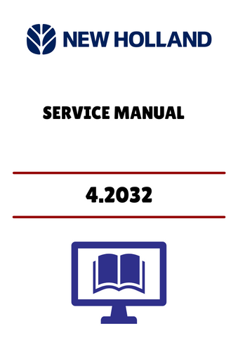 NEW HOLLAND 4.2032 (40542000) SERVICE MANUAL - PDF FILE