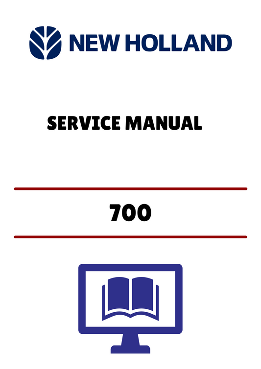 NEW HOLLAND 700 (6-77740NA) SERVICE MANUAL - PDF FILE
